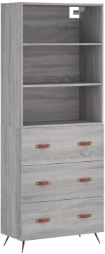 ΝΤΟΥΛΑΠΙ ΓΚΡΙ SONOMA 69,5 X 34 X 180 ΕΚ. ΕΠΕΞΕΡΓΑΣΜΕΝΟ ΞΥΛΟ 3189355
