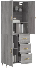 ΝΤΟΥΛΑΠΙ ΓΚΡΙ SONOMA 69,5 X 34 X 180 ΕΚ. ΕΠΕΞΕΡΓΑΣΜΕΝΟ ΞΥΛΟ 3195889