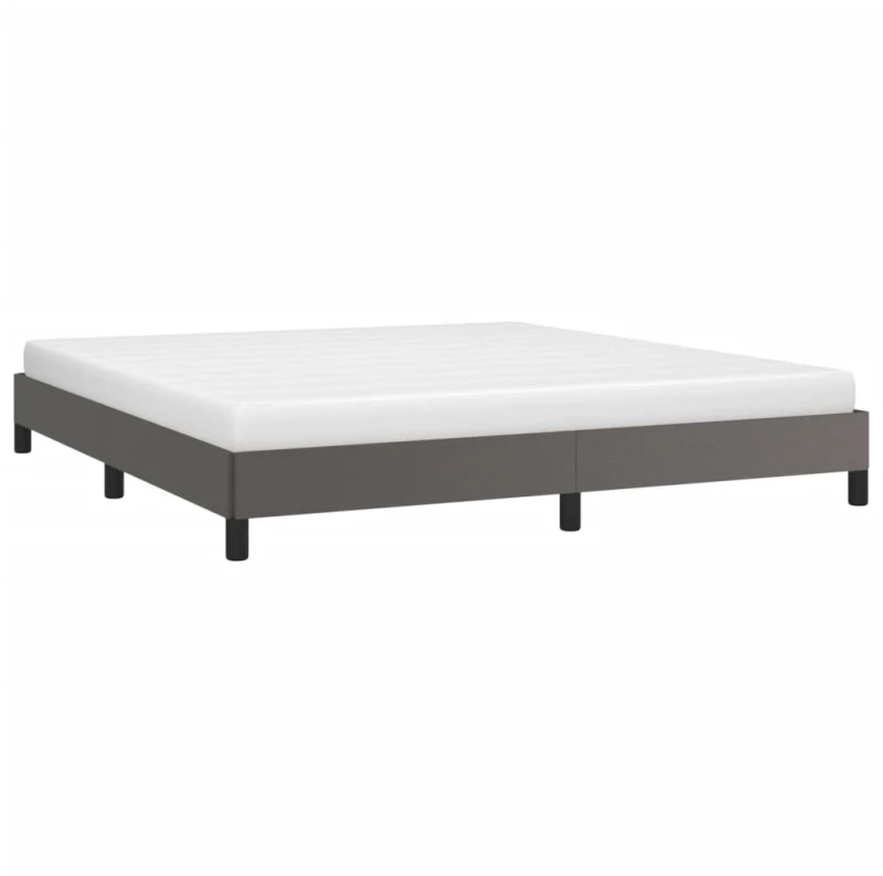 ΠΛΑΙΣΙΟ ΚΡΕΒΑΤΙΟΥ ΓΚΡΙ 180X200 ΕΚ. ΑΠΟ ΣΥΝΘΕΤΙΚΟ ΔΕΡΜΑ 346920