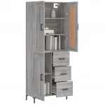 ΝΤΟΥΛΑΠΙ ΓΚΡΙ SONOMA 69,5 X 34 X 180 ΕΚ. ΕΠΕΞΕΡΓΑΣΜΕΝΟ ΞΥΛΟ 3200007