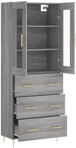 ΝΤΟΥΛΑΠΙ ΓΚΡΙ SONOMA 69,5 X 34 X 180 ΕΚ. ΕΠΕΞΕΡΓΑΣΜΕΝΟ ΞΥΛΟ 3198399