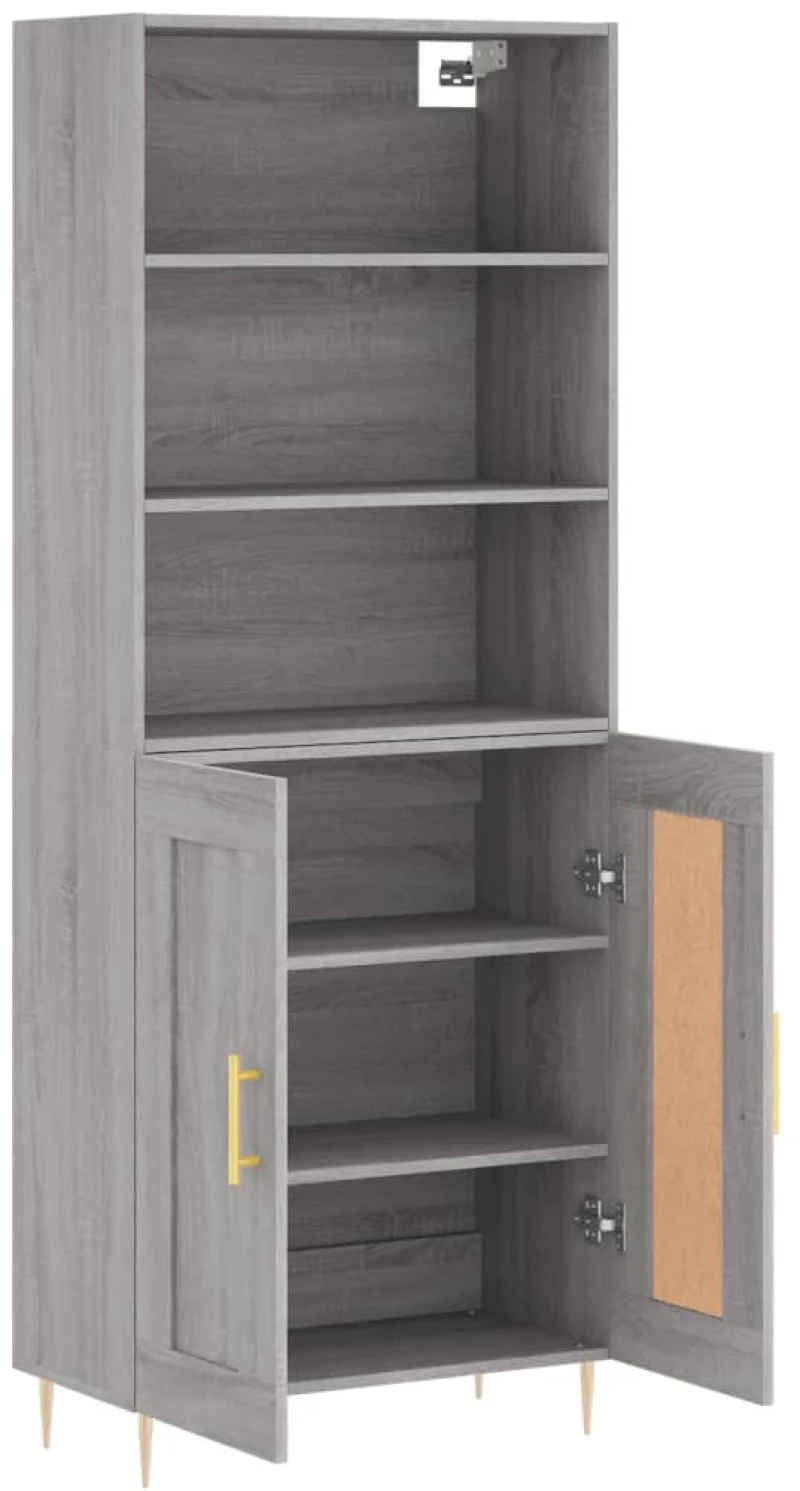 ΝΤΟΥΛΑΠΙ ΓΚΡΙ SONOMA 69,5 X 34 X 180 ΕΚ. ΕΠΕΞΕΡΓΑΣΜΕΝΟ ΞΥΛΟ 3189947