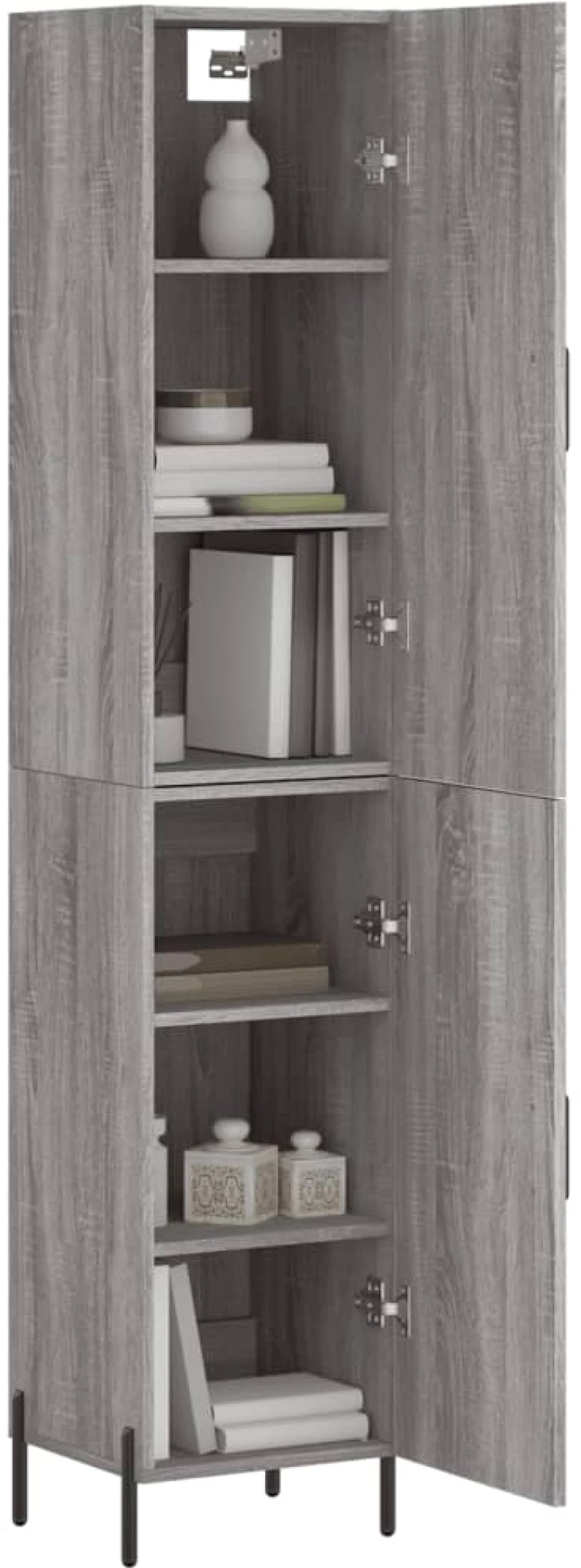 ΜΠΟΥΦΕΣ SONOMA ΓΚΡΙ 34,5 X 34 X 180 ΕΚ. ΑΠΟ ΕΠΕΞΕΡΓΑΣΜΕΝΟ ΞΥΛΟ 3198799