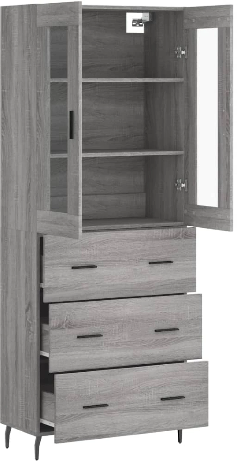 ΝΤΟΥΛΑΠΙ ΓΚΡΙ SONOMA 69,5 X 34 X 180 ΕΚ. ΕΠΕΞΕΡΓΑΣΜΕΝΟ ΞΥΛΟ 3198423