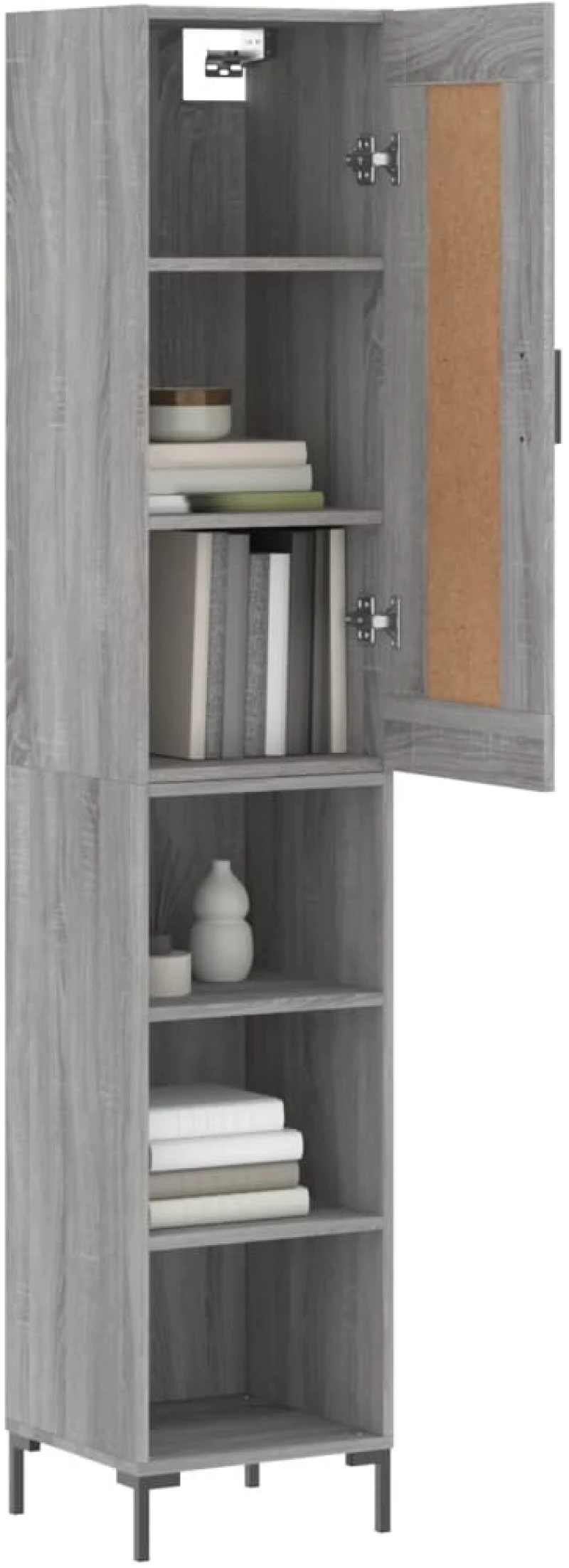 ΜΠΟΥΦΕΣ SONOMA ΓΚΡΙ 34,5 X 34 X 180 ΕΚ. ΑΠΟ ΕΠΕΞΕΡΓΑΣΜΕΝΟ ΞΥΛΟ 3200327