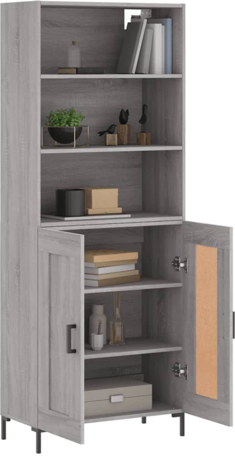 ΝΤΟΥΛΑΠΙ ΓΚΡΙ SONOMA 69,5 X 34 X 180 ΕΚ. ΕΠΕΞΕΡΓΑΣΜΕΝΟ ΞΥΛΟ 3189963