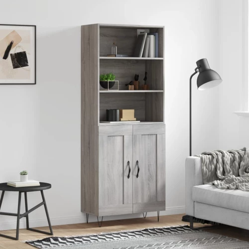 ΝΤΟΥΛΑΠΙ ΓΚΡΙ SONOMA 69,5 X 34 X 180 ΕΚ. ΕΠΕΞΕΡΓΑΣΜΕΝΟ ΞΥΛΟ 3189955