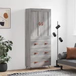 ΝΤΟΥΛΑΠΙ ΓΚΡΙ SONOMA 69,5 X 34 X 180 ΕΚ. ΕΠΕΞΕΡΓΑΣΜΕΝΟ ΞΥΛΟ 3199727