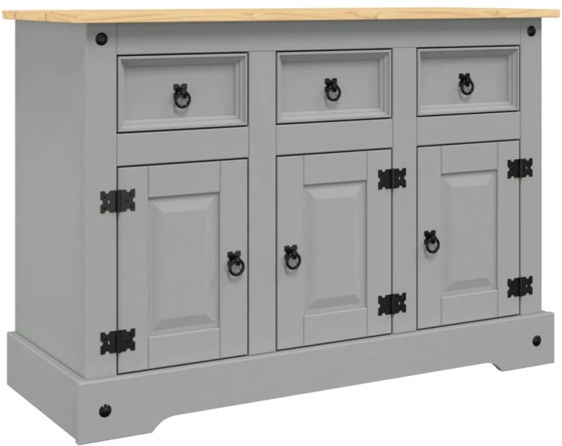 ΝΤΟΥΛΑΠΙ CORONA ΓΚΡΙ 112 X 43 X 78 ΕΚ. ΜΑΣΙΦ ΞΥΛΟ ΠΕΥΚΟΥ 355084
