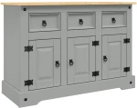 ΝΤΟΥΛΑΠΙ CORONA ΓΚΡΙ 112 X 43 X 78 ΕΚ. ΜΑΣΙΦ ΞΥΛΟ ΠΕΥΚΟΥ 355084