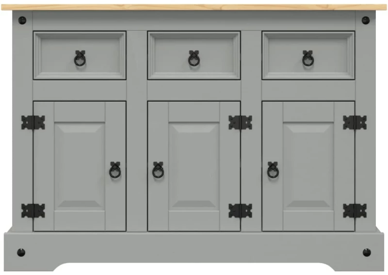 ΝΤΟΥΛΑΠΙ CORONA ΓΚΡΙ 112 X 43 X 78 ΕΚ. ΜΑΣΙΦ ΞΥΛΟ ΠΕΥΚΟΥ 355084