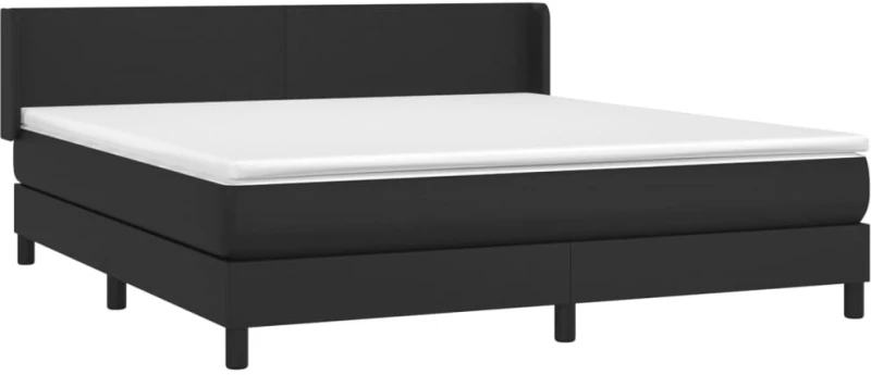 ΚΡΕΒΑΤΙ BOXSPRING ΜΕ ΣΤΡΩΜΑ ΜΑΥΡΟ 160X200ΕΚ.ΑΠΟ ΣΥΝΘΕΤΙΚΟ ΔΕΡΜΑ 3130667