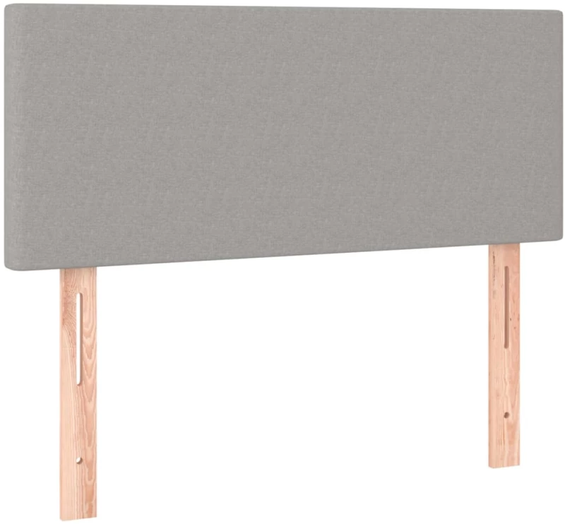 ΚΡΕΒΑΤΙ BOXSPRING ΜΕ ΣΤΡΩΜΑ ΑΝΟΙΧΤΟ ΓΚΡΙ 90X190 ΕΚ. ΥΦΑΣΜΑΤΙΝΟ 3139857