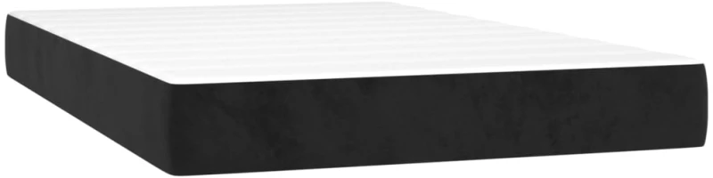 ΚΡΕΒΑΤΙ BOXSPRING ΜΕ ΣΤΡΩΜΑ & LED ΜΑΥΡΟ 120X200 ΕΚ. ΒΕΛΟΥΔΙΝΟ 3136115