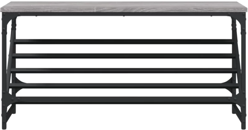 ΠΑΠΟΥΤΣΟΘΗΚΗ ΓΚΡΙ SONOMA 90X30X45 ΕΚ. ΑΠΟ ΕΠΕΞΕΡΓΑΣΜΕΝΟ ΞΥΛΟ 833421