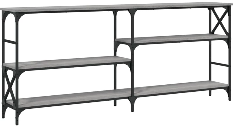 ΤΡΑΠΕΖΙ ΚΟΝΣΟΛΑ ΓΚΡΙ SONOMA 180X29X76,5 ΕΚ. ΕΠΕΞΕΡΓ. ΞΥΛΟ 835477