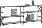 ΤΡΑΠΕΖΙ ΚΟΝΣΟΛΑ ΓΚΡΙ SONOMA 180X29X76,5 ΕΚ. ΕΠΕΞΕΡΓ. ΞΥΛΟ 835477