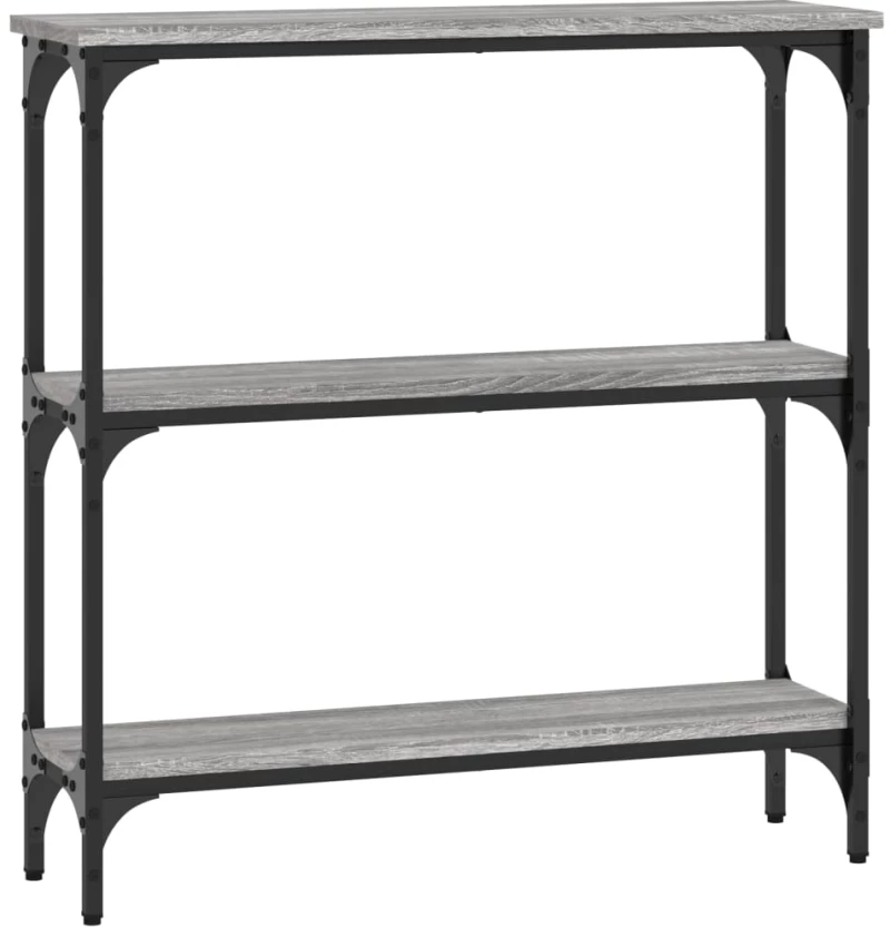 ΤΡΑΠΕΖΙ ΚΟΝΣΟΛΑ ΓΚΡΙ SONOMA 75X22,5X75 ΕΚ. ΕΠΕΞΕΡΓΑΣΜΕΝΟ ΞΥΛΟ 834033