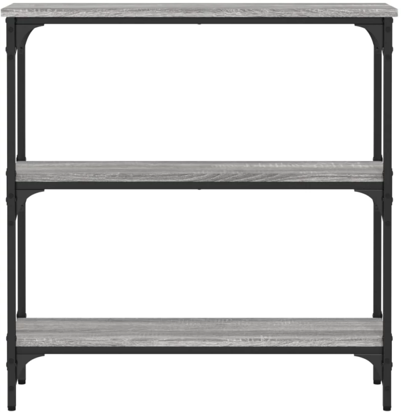 ΤΡΑΠΕΖΙ ΚΟΝΣΟΛΑ ΓΚΡΙ SONOMA 75X22,5X75 ΕΚ. ΕΠΕΞΕΡΓΑΣΜΕΝΟ ΞΥΛΟ 834033