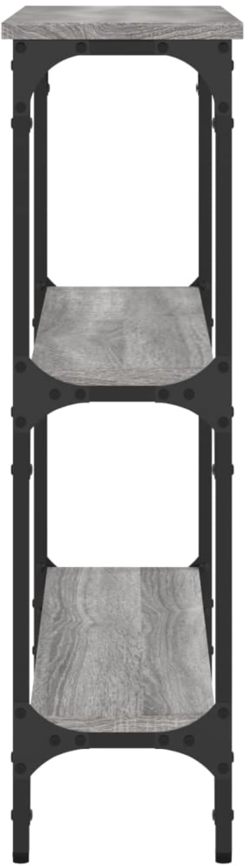 ΤΡΑΠΕΖΙ ΚΟΝΣΟΛΑ ΓΚΡΙ SONOMA 75X22,5X75 ΕΚ. ΕΠΕΞΕΡΓΑΣΜΕΝΟ ΞΥΛΟ 834033