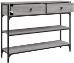 ΤΡΑΠΕΖΙ ΚΟΝΣΟΛΑ ΓΚΡΙ SONOMA 100X25X75 ΕΚ. ΕΠΕΞΕΡΓΑΣΜΕΝΟ ΞΥΛΟ 834183
