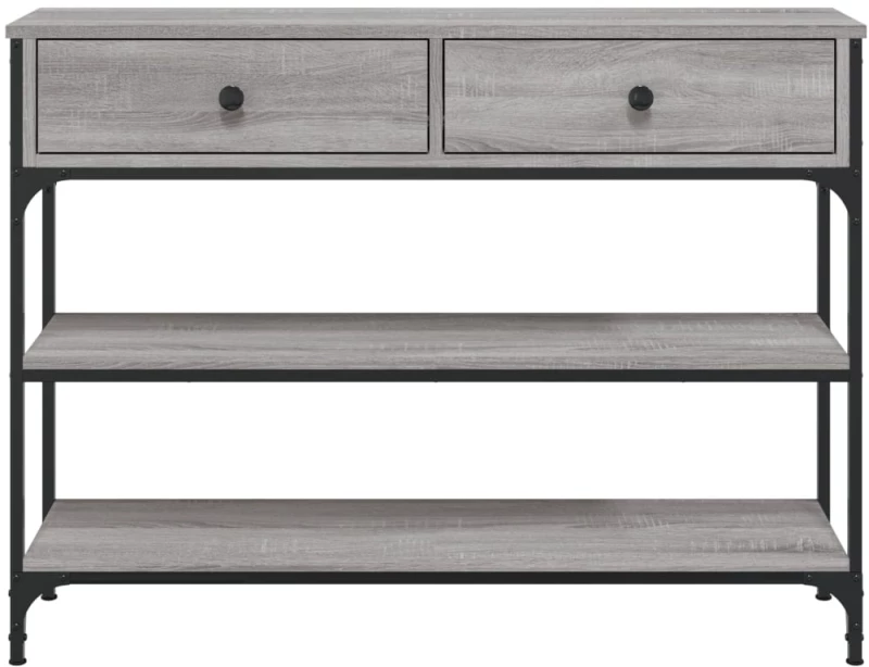 ΤΡΑΠΕΖΙ ΚΟΝΣΟΛΑ ΓΚΡΙ SONOMA 100X25X75 ΕΚ. ΕΠΕΞΕΡΓΑΣΜΕΝΟ ΞΥΛΟ 834183