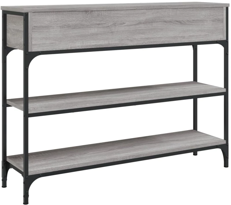 ΤΡΑΠΕΖΙ ΚΟΝΣΟΛΑ ΓΚΡΙ SONOMA 100X25X75 ΕΚ. ΕΠΕΞΕΡΓΑΣΜΕΝΟ ΞΥΛΟ 834183