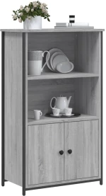 ΝΤΟΥΛΑΠΙ ΓΚΡΙ SONOMA 62 X 32 X 103,5 ΕΚ. ΑΠΟ ΕΠΕΞΕΡΓΑΣΜΕΝΟ ΞΥΛΟ 834218