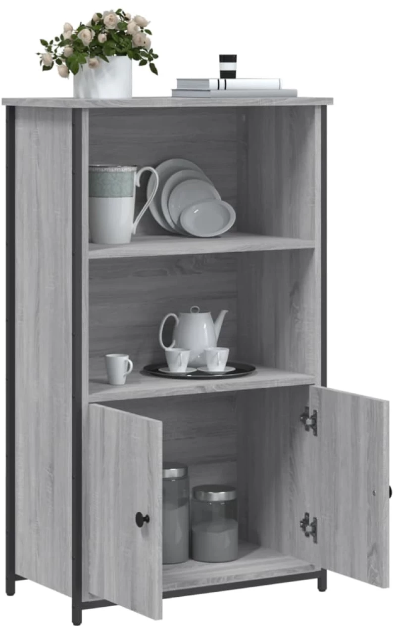 ΝΤΟΥΛΑΠΙ ΓΚΡΙ SONOMA 62 X 32 X 103,5 ΕΚ. ΑΠΟ ΕΠΕΞΕΡΓΑΣΜΕΝΟ ΞΥΛΟ 834218