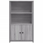 ΝΤΟΥΛΑΠΙ ΓΚΡΙ SONOMA 62 X 32 X 103,5 ΕΚ. ΑΠΟ ΕΠΕΞΕΡΓΑΣΜΕΝΟ ΞΥΛΟ 834218
