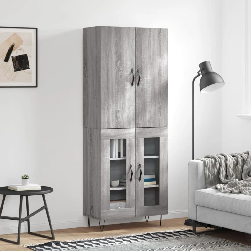 ΝΤΟΥΛΑΠΙ ΓΚΡΙ SONOMA 69,5 X 34 X 180 ΕΚ. ΕΠΕΞΕΡΓΑΣΜΕΝΟ ΞΥΛΟ 3198071