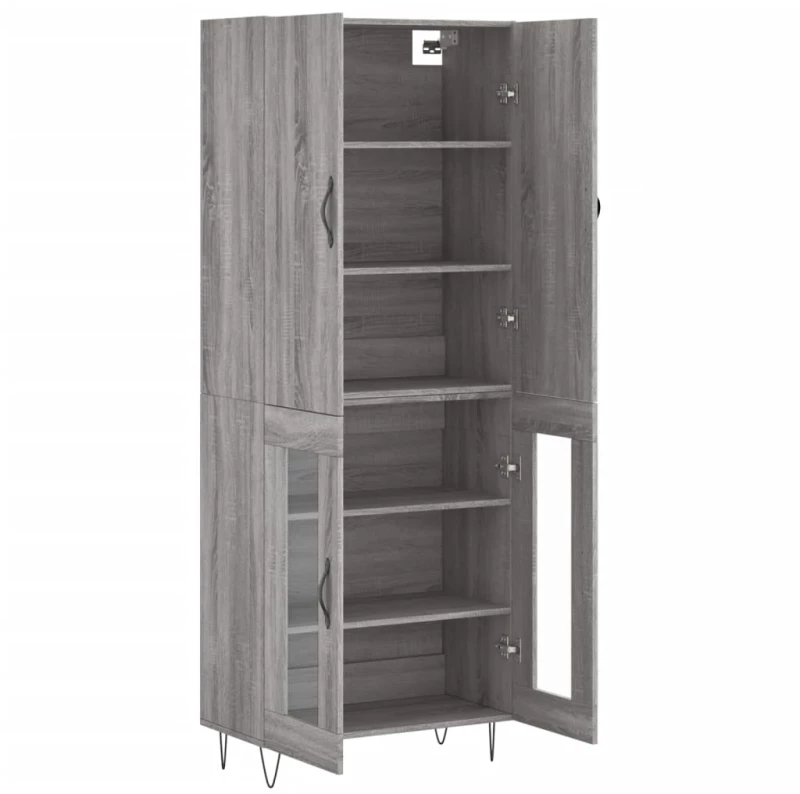 ΝΤΟΥΛΑΠΙ ΓΚΡΙ SONOMA 69,5 X 34 X 180 ΕΚ. ΕΠΕΞΕΡΓΑΣΜΕΝΟ ΞΥΛΟ 3198071