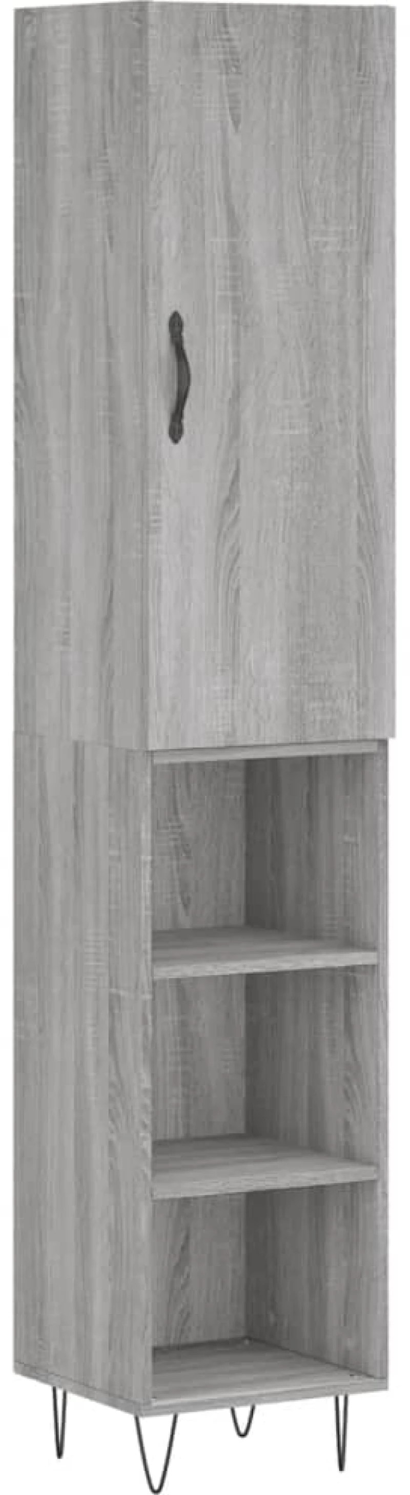 ΜΠΟΥΦΕΣ SONOMA ΓΚΡΙ 34,5 X 34 X 180 ΕΚ. ΑΠΟ ΕΠΕΞΕΡΓΑΣΜΕΝΟ ΞΥΛΟ 3199015