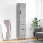 ΜΠΟΥΦΕΣ SONOMA ΓΚΡΙ 34,5 X 34 X 180 ΕΚ. ΑΠΟ ΕΠΕΞΕΡΓΑΣΜΕΝΟ ΞΥΛΟ 3198887