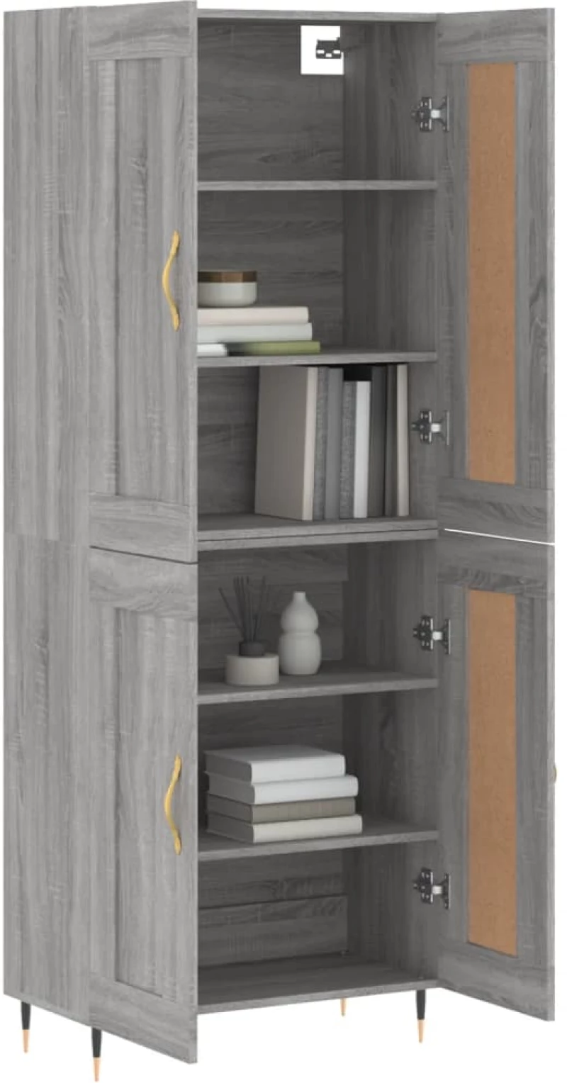ΝΤΟΥΛΑΠΙ ΓΚΡΙ SONOMA 69,5 X 34 X 180 ΕΚ. ΕΠΕΞΕΡΓΑΣΜΕΝΟ ΞΥΛΟ 3199671