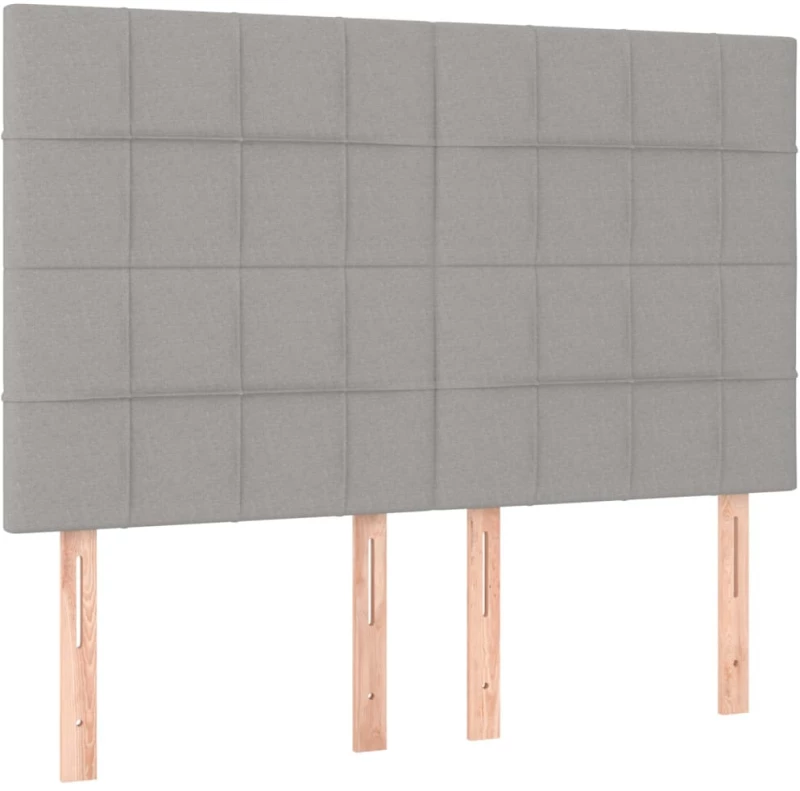 ΚΡΕΒΑΤΙ BOXSPRING ΜΕ ΣΤΡΩΜΑ & LED ΑΝ.ΓΚΡΙ 140X190ΕΚ. ΥΦΑΣΜΑΤΙΝΟ 3134869