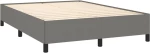 ΚΡΕΒΑΤΙ BOXSPRING ΜΕ ΣΤΡΩΜΑ ΣΚΟΥΡΟ ΓΚΡΙ 140X190 ΕΚ. ΥΦΑΣΜΑΤΙΝΟ 3127798