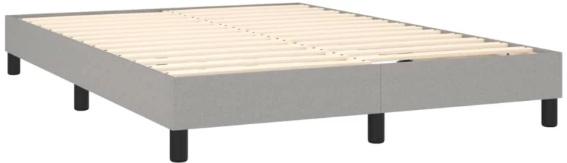 ΚΡΕΒΑΤΙ BOXSPRING ΜΕ ΣΤΡΩΜΑ & LED ΑΝ.ΓΚΡΙ 140X200 ΕΚ ΥΦΑΣΜΑΤΙΝΟ 3133157
