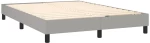 ΚΡΕΒΑΤΙ BOXSPRING ΜΕ ΣΤΡΩΜΑ & LED ΑΝ.ΓΚΡΙ 140X200 ΕΚ ΥΦΑΣΜΑΤΙΝΟ 3133157