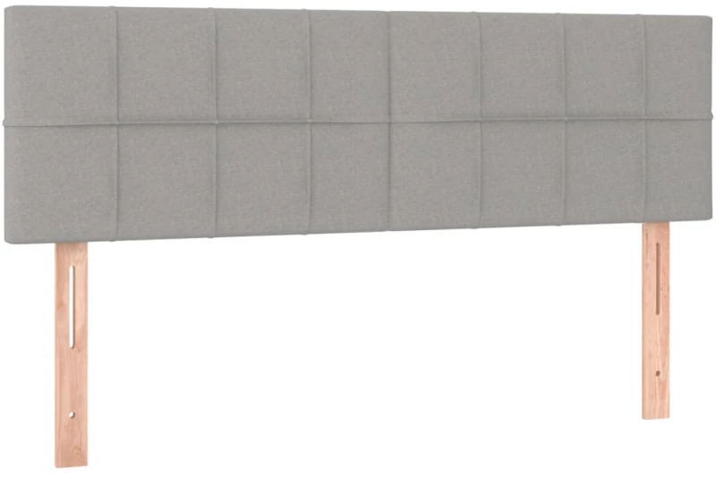 ΚΡΕΒΑΤΙ BOXSPRING ΜΕ ΣΤΡΩΜΑ & LED ΑΝ.ΓΚΡΙ 140X190ΕΚ. ΥΦΑΣΜΑΤΙΝΟ 3133709