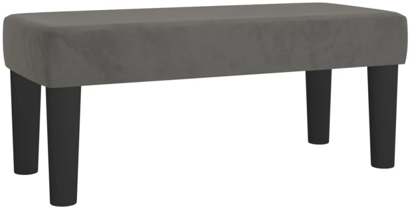 ΚΡΕΒΑΤΙ BOXSPRING ΜΕ ΣΤΡΩΜΑ ΣΚΟΥΡΟ ΓΚΡΙ 90X200 ΕΚ. ΒΕΛΟΥΔΙΝΟ 3137762