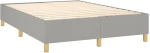 ΚΡΕΒΑΤΙ BOXSPRING ΜΕ ΣΤΡΩΜΑ & LED ΑΝ.ΓΚΡΙ 140X190ΕΚ. ΥΦΑΣΜΑΤΙΝΟ 3138949