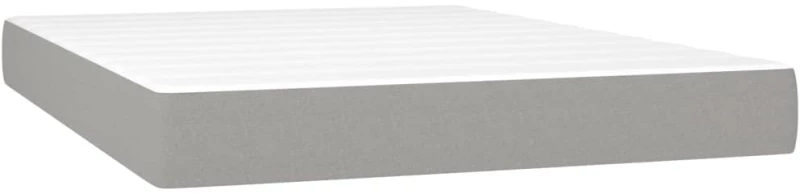 ΚΡΕΒΑΤΙ BOXSPRING ΜΕ ΣΤΡΩΜΑ & LED ΑΝ.ΓΚΡΙ 140X190ΕΚ. ΥΦΑΣΜΑΤΙΝΟ 3138949