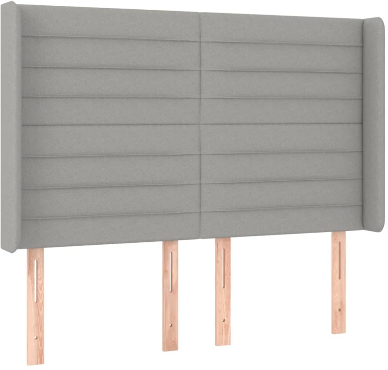 ΚΡΕΒΑΤΙ BOXSPRING ΜΕ ΣΤΡΩΜΑ & LED ΑΝ.ΓΚΡΙ 140X190ΕΚ. ΥΦΑΣΜΑΤΙΝΟ 3138949