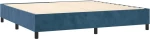 ΚΡΕΒΑΤΙ BOXSPRING ΜΕ ΣΤΡΩΜΑ ΣΚΟΥΡΟ ΜΠΛΕ 200X200 ΕΚ. ΒΕΛΟΥΔΙΝΟ 3142987