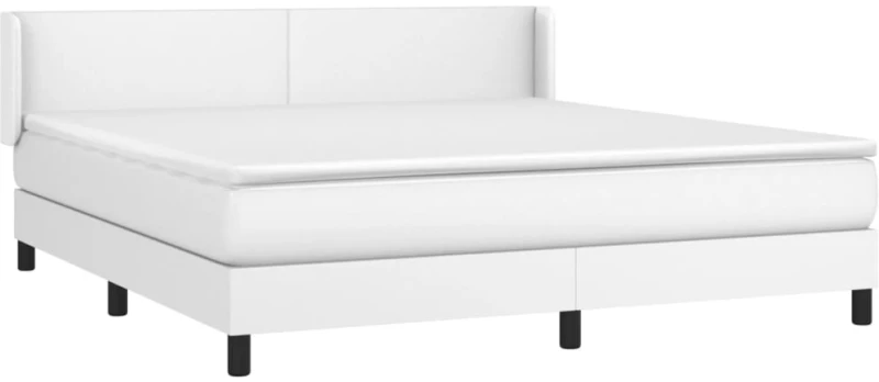 ΚΡΕΒΑΤΙ BOXSPRING ΜΕ ΣΤΡΩΜΑ ΛΕΥΚΟ 160X200ΕΚ.ΑΠΟ ΣΥΝΘΕΤΙΚΟ ΔΕΡΜΑ 3130668