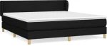 ΚΡΕΒΑΤΙ BOXSPRING ΜΕ ΣΤΡΩΜΑ ΜΑΥΡΟ 160X200 ΕΚ. ΥΦΑΣΜΑΤΙΝΟ 3126655