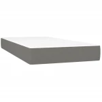 ΚΡΕΒΑΤΙ BOXSPRING ΜΕ ΣΤΡΩΜΑ ΣΚΟΥΡΟ ΓΚΡΙ 90X200 ΕΚ. ΥΦΑΣΜΑΤΙΝΟ 3126294