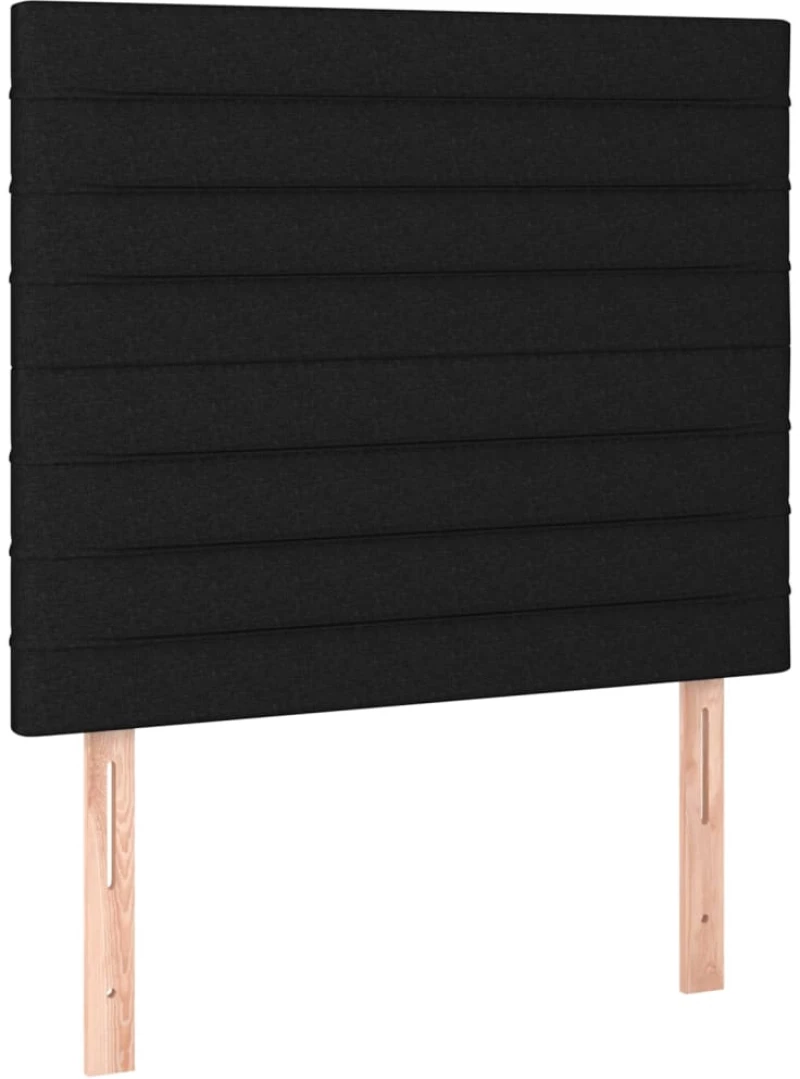 ΚΡΕΒΑΤΙ BOXSPRING ΜΕ ΣΤΡΩΜΑ & LED ΜΑΥΡΟ 120X200 ΕΚ. ΥΦΑΣΜΑΤΙΝΟ 3134943