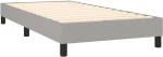 ΚΡΕΒΑΤΙ BOXSPRING ΜΕ ΣΤΡΩΜΑ & LED ΑΝ.ΓΚΡΙ 90X200 ΕΚ. ΥΦΑΣΜΑΤΙΝΟ 3133205